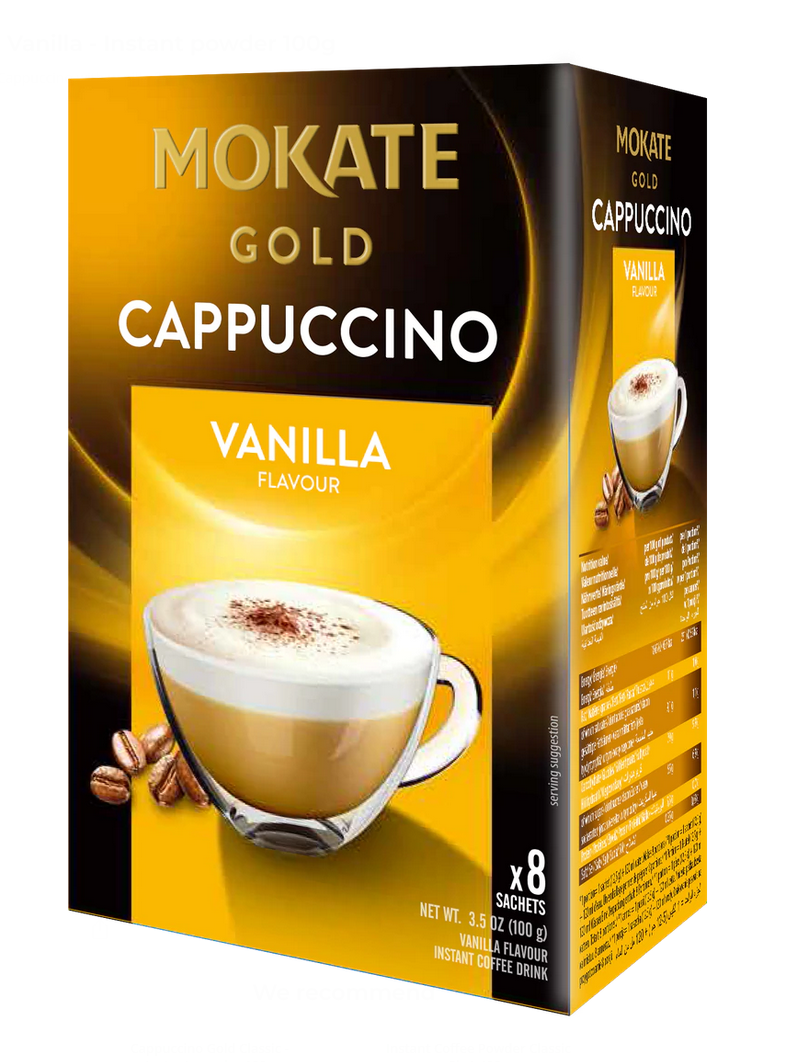 MOKATE CAPPUCCINO VANILJA 100G